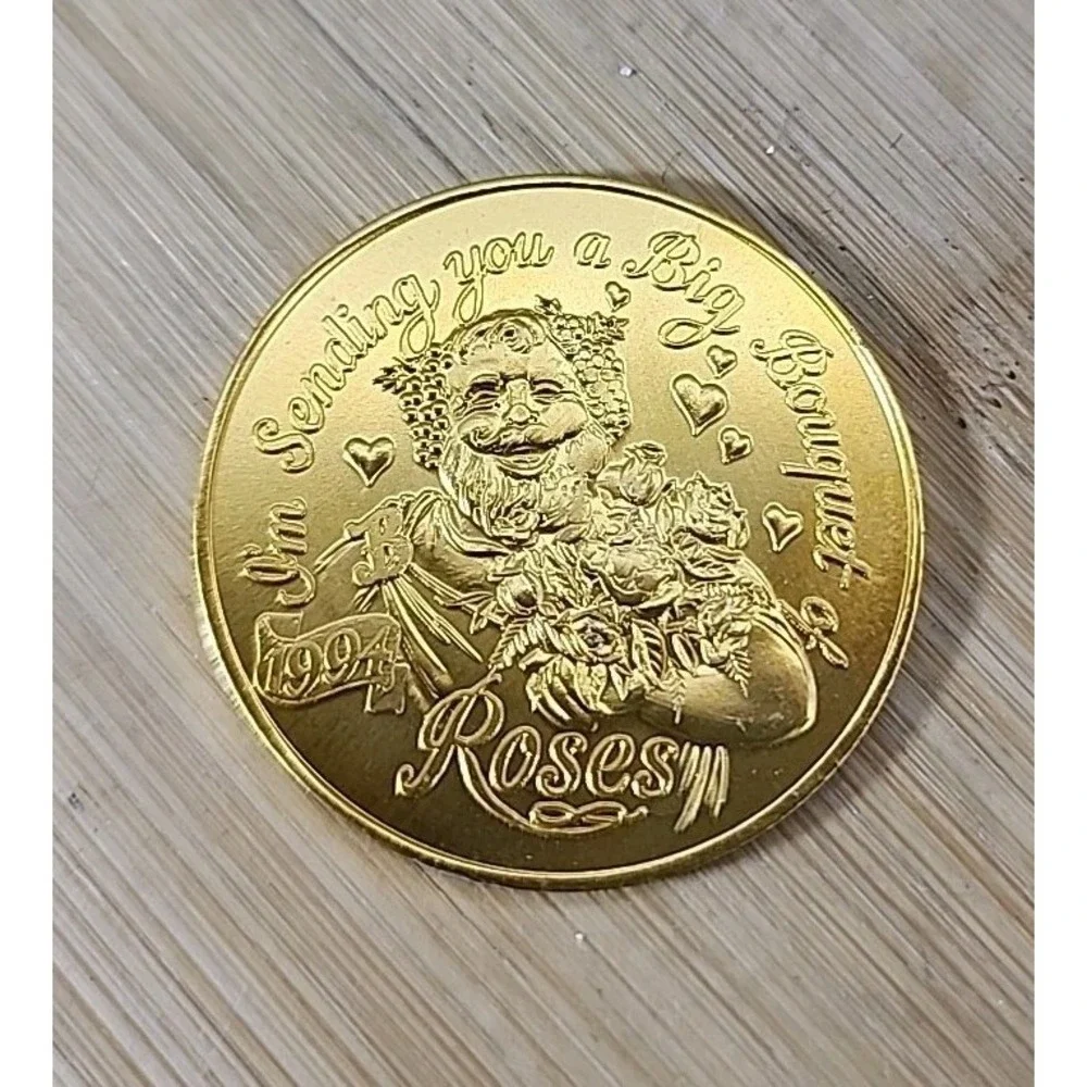 BACCHUS 1994  BRONZE Color NEW ORLEANS‎ MARDI GRAS THEME DOUBLOON Parade